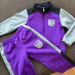Sacramento Kings warmup set